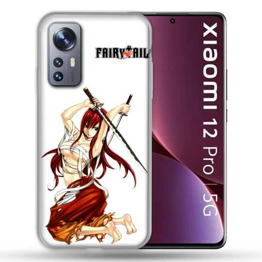 Coque Pour Xiaomi 12 Pro Manga Fairy Tail Erza