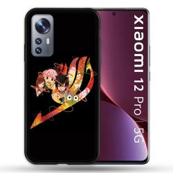 Coque Pour Xiaomi 12 Pro Manga Fairy Tail Logo Noir