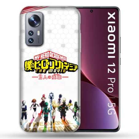 Coque Pour Xiaomi 12 Pro Manga My Hero Academia Blanc