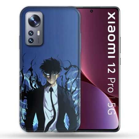 Coque Pour Xiaomi 12 Pro Manga Solo Leveling Sung Bleu