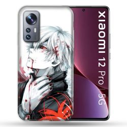 Coque Pour Xiaomi 12 Pro Manga Tokyo Ghoul Kaneki Blanc