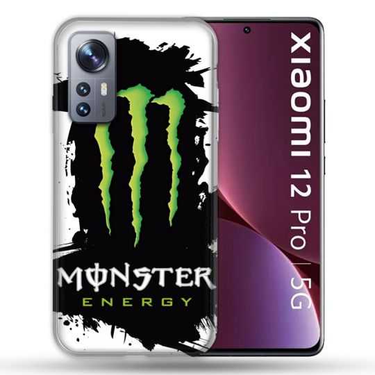 Coque Pour Xiaomi 12 Pro Monster Energy Tache