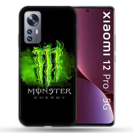 Coque Pour Xiaomi 12 Pro Monster Energy Vert