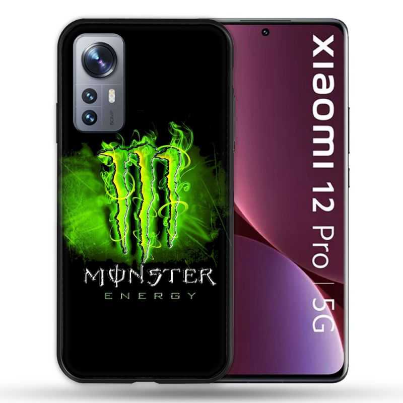 Coque Pour Xiaomi 12 Pro Monster Energy Vert