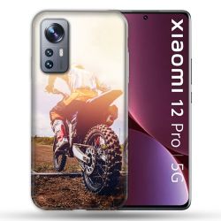 Coque Pour Xiaomi 12 Pro Moto Cross Soleil