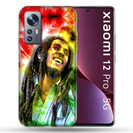 Coque Pour Xiaomi 12 Pro Musique Bob Marley Color