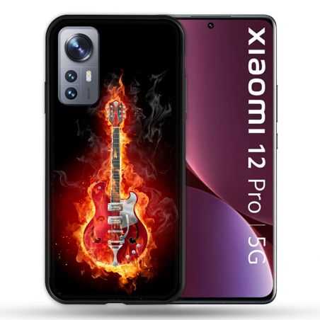 Coque Pour Xiaomi 12 Pro Musique Guitare Electrique