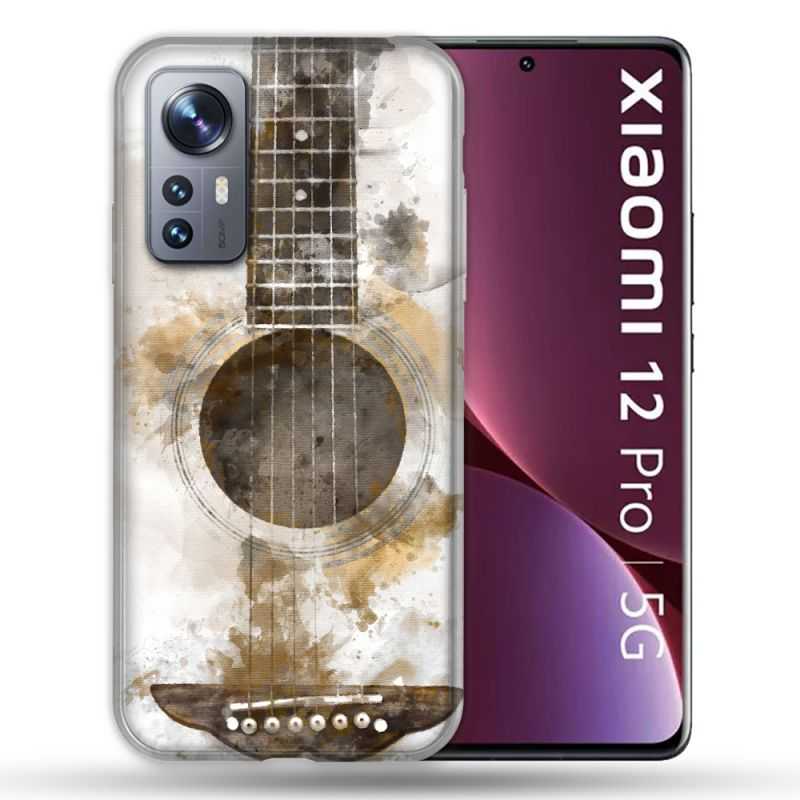 Coque Pour Xiaomi 12 Pro Musique Guitare Tag
