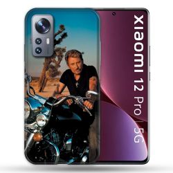 Coque Pour Xiaomi 12 Pro Musique Johnny Hallyday Moto
