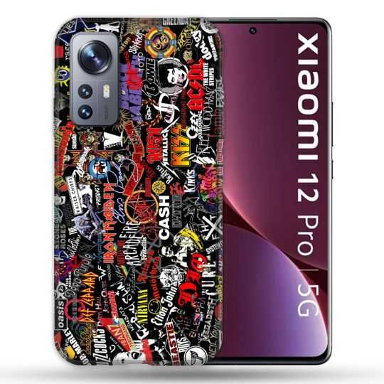 Coque Pour Xiaomi 12 Pro Musique Rock Groupe
