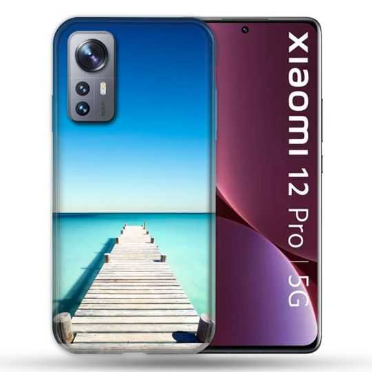 Coque Pour Xiaomi 12 Pro Nature Pont Mer