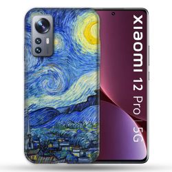 Coque Pour Xiaomi 12 Pro Peinture La nuit étoilée