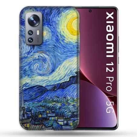 Coque Pour Xiaomi 12 Pro Peinture La nuit étoilée