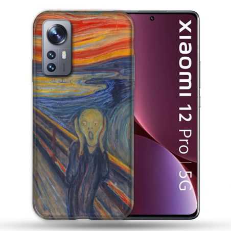 Coque Pour Xiaomi 12 Pro Peinture Le Cri