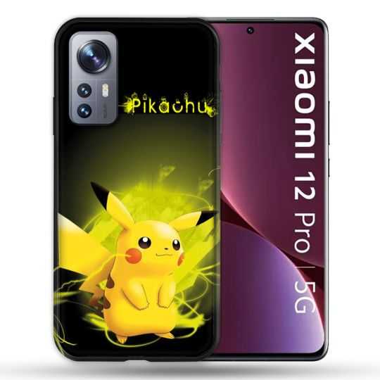 Coque Pour Xiaomi 12 Pro Pokemon Pikachu Eclair