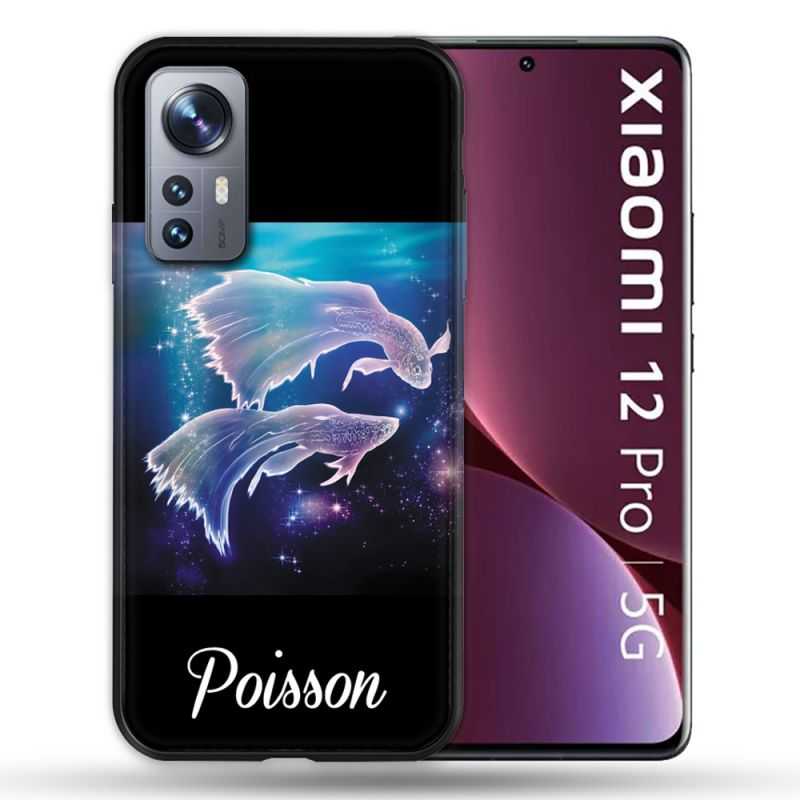 Coque Pour Xiaomi 12 Pro Signe Zodiaque 2 Poisson