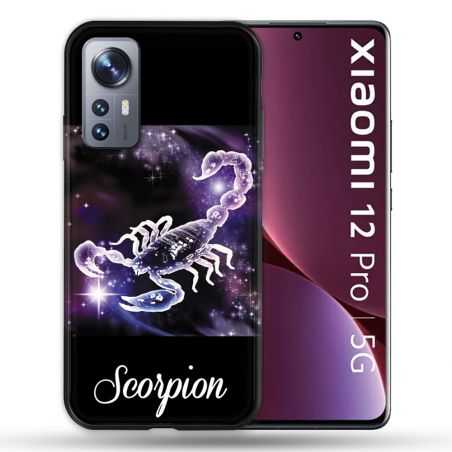 Coque Pour Xiaomi 12 Pro Signe Zodiaque 2 Scorpion
