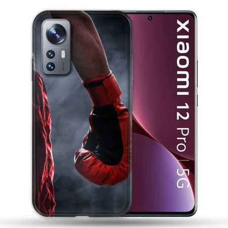 Coque Pour Xiaomi 12 Pro Sport Boxe Gant Rouge