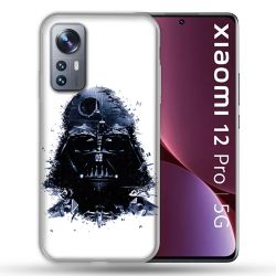 Coque Pour Xiaomi 12 Pro Star Wars - Dark Vador Blanc