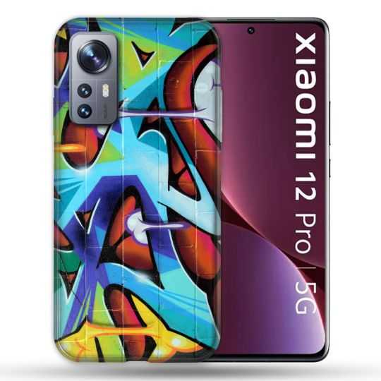 Coque Pour Xiaomi 12 Pro Street Art Graf Color