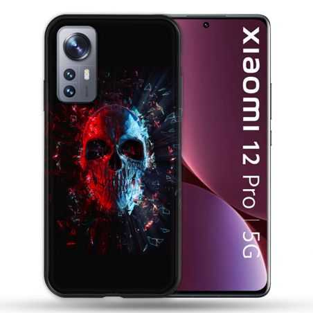 Coque Pour Xiaomi 12 Pro Tete de Mort Deflagration