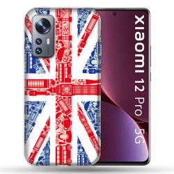 Coque Pour Xiaomi 12 Pro Voyage Angleterre Blanc
