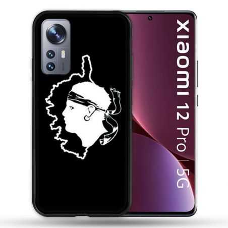 Coque Pour Xiaomi 12 Pro Voyage Corse Noir