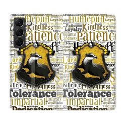 Housse Cuir Portefeuille Pour Samsung Galaxy S21 FE Harry Potter Poursouffle
