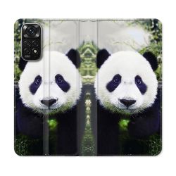 Housse Cuir Portefeuille Pour Xiaomi Redmi Note 11 / 11S Animal Panda Color