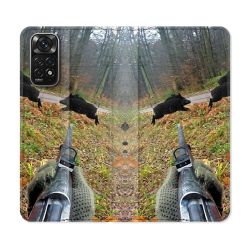 Housse Cuir Portefeuille Pour Xiaomi Redmi Note 11 / 11S Chasse Vision Tir