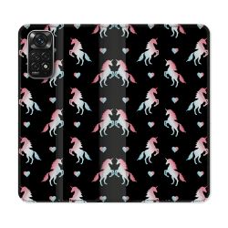 Housse Cuir Portefeuille Pour Xiaomi Redmi Note 11 / 11S Fantastique Licorne Pattern