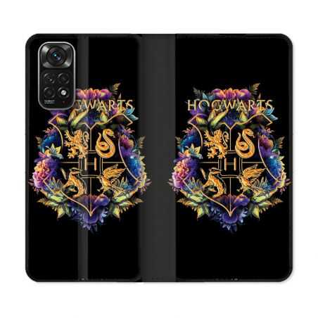 Housse Cuir Portefeuille Pour Xiaomi Redmi Note 11 / 11S Harry Potter Hogwarts