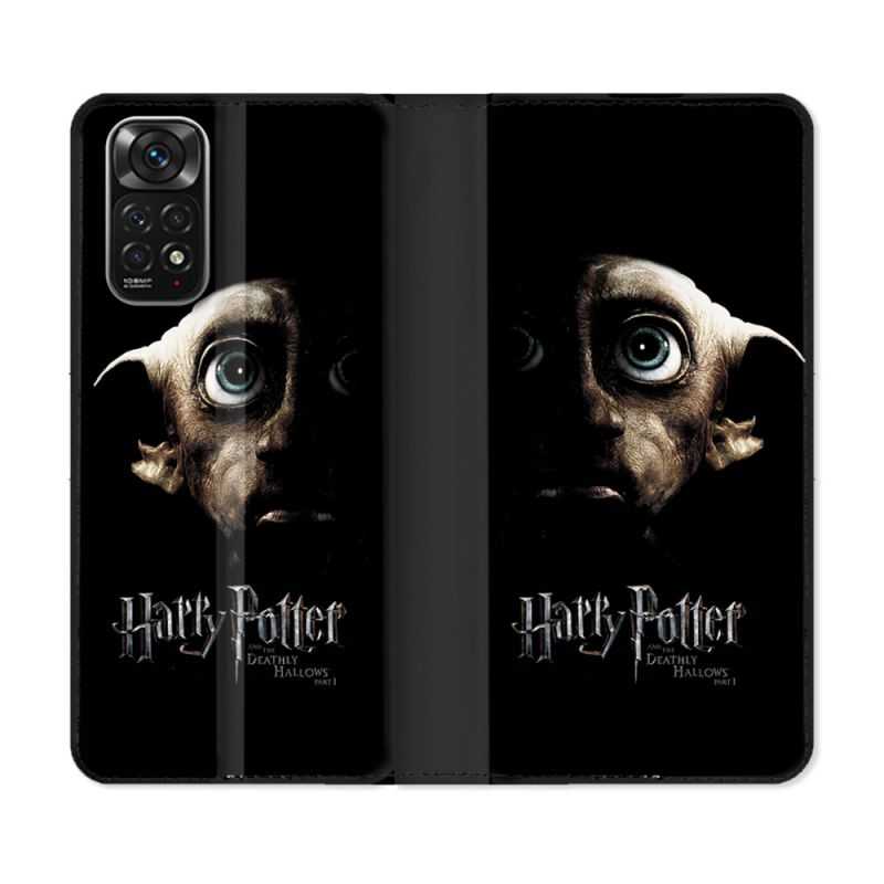 Housse Cuir Portefeuille Pour Xiaomi Redmi Note 11 / 11S Harry Potter Hollows Dobby