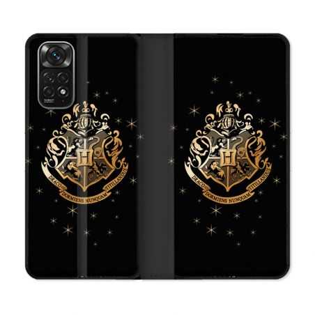 Housse Cuir Portefeuille Pour Xiaomi Redmi Note 11 / 11S Harry Potter Poudlard