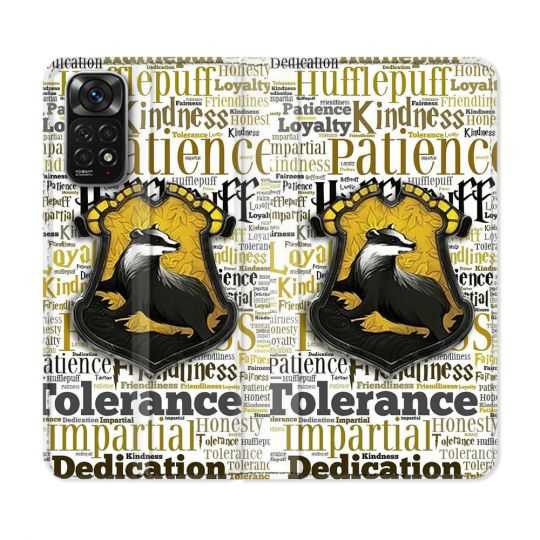 Housse Cuir Portefeuille Pour Xiaomi Redmi Note 11 / 11S Harry Potter Poursouffle