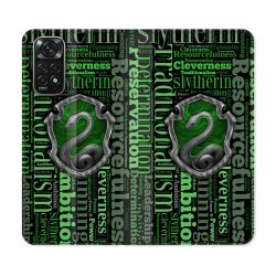 Housse Cuir Portefeuille Pour Xiaomi Redmi Note 11 / 11S Harry Potter Serpentar