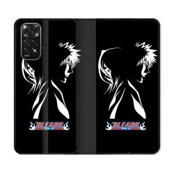 Housse Cuir Portefeuille Pour Xiaomi Redmi Note 11 / 11S Manga Bleach Duo