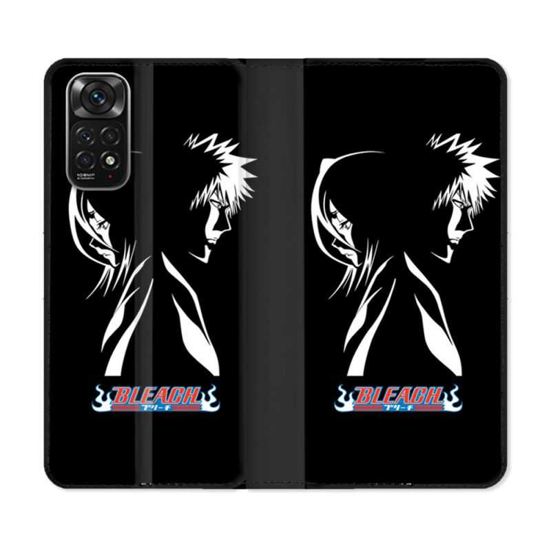 Housse Cuir Portefeuille Pour Xiaomi Redmi Note 11 / 11S Manga Bleach Duo