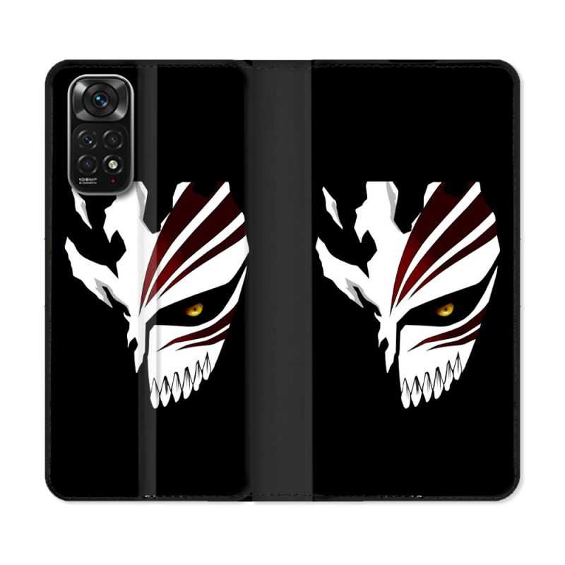 Housse Cuir Portefeuille Pour Xiaomi Redmi Note 11 / 11S Manga Bleach Masque