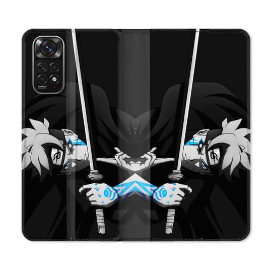 Housse Cuir Portefeuille Pour Xiaomi Redmi Note 11 / 11S Manga Boruto Epée