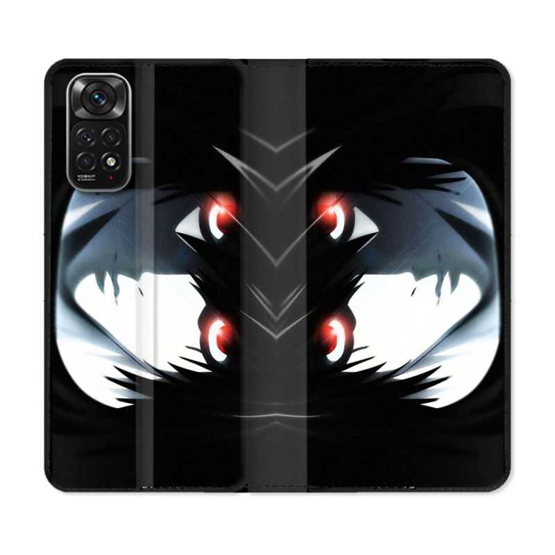 Housse Cuir Portefeuille Pour Xiaomi Redmi Note 11 / 11S Manga Death Note L