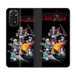 Housse Cuir Portefeuille Pour Xiaomi Redmi Note 11 / 11S Manga Fairy Tail Logo Team