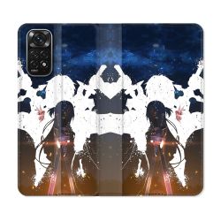 Housse Cuir Portefeuille Pour Xiaomi Redmi Note 11 / 11S Manga SAO sword Art Online Asuna