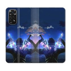 Housse Cuir Portefeuille Pour Xiaomi Redmi Note 11 / 11S Manga SAO sword Art Online Epee