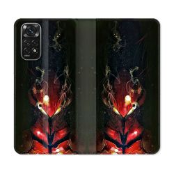Housse Cuir Portefeuille Pour Xiaomi Redmi Note 11 / 11S Manga Solo Leveling Igris