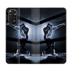 Housse Cuir Portefeuille Pour Xiaomi Redmi Note 11 / 11S Sport Boxe Poing