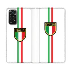 Housse Cuir Portefeuille Pour Xiaomi Redmi Note 11 / 11S Voyage Italie 3 Blanc