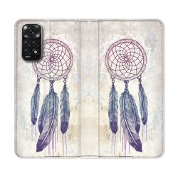 Housse Cuir Portefeuille Pour Xiaomi Redmi Note 11 / 11S Zen Attrape Reve Blanc