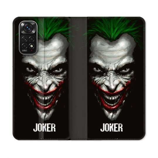 Housse Cuir Portefeuille Pour Xiaomi Redmi Note 11 / 11S Joker Noir