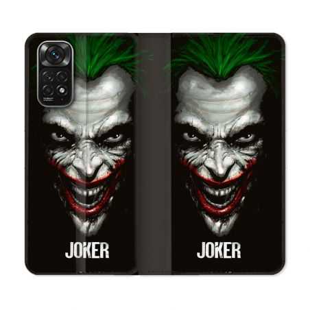 Housse Cuir Portefeuille Pour Xiaomi Redmi Note 11 / 11S Joker Noir